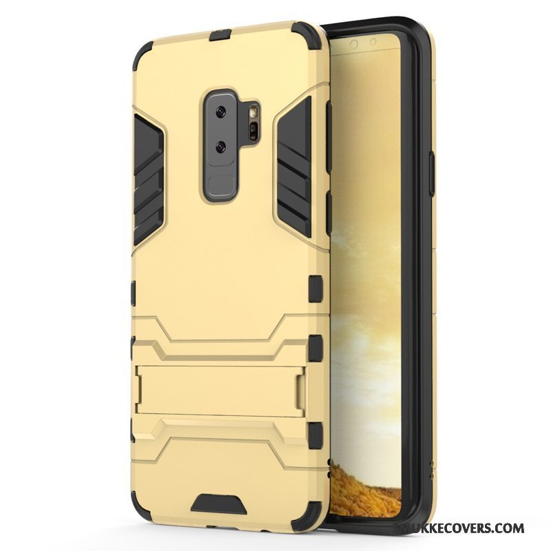 Etui Samsung Galaxy S9+ Tasker Sølv Anti-fald, Cover Samsung Galaxy S9+ Beskyttelse Telefon