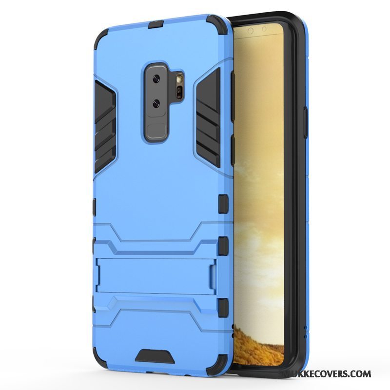 Etui Samsung Galaxy S9+ Tasker Sølv Anti-fald, Cover Samsung Galaxy S9+ Beskyttelse Telefon