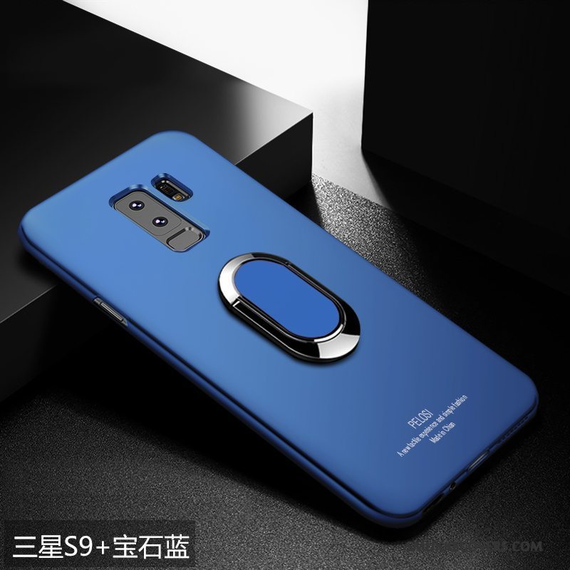 Etui Samsung Galaxy S9+ Tasker Trend Hård, Cover Samsung Galaxy S9+ Læder Telefonrød