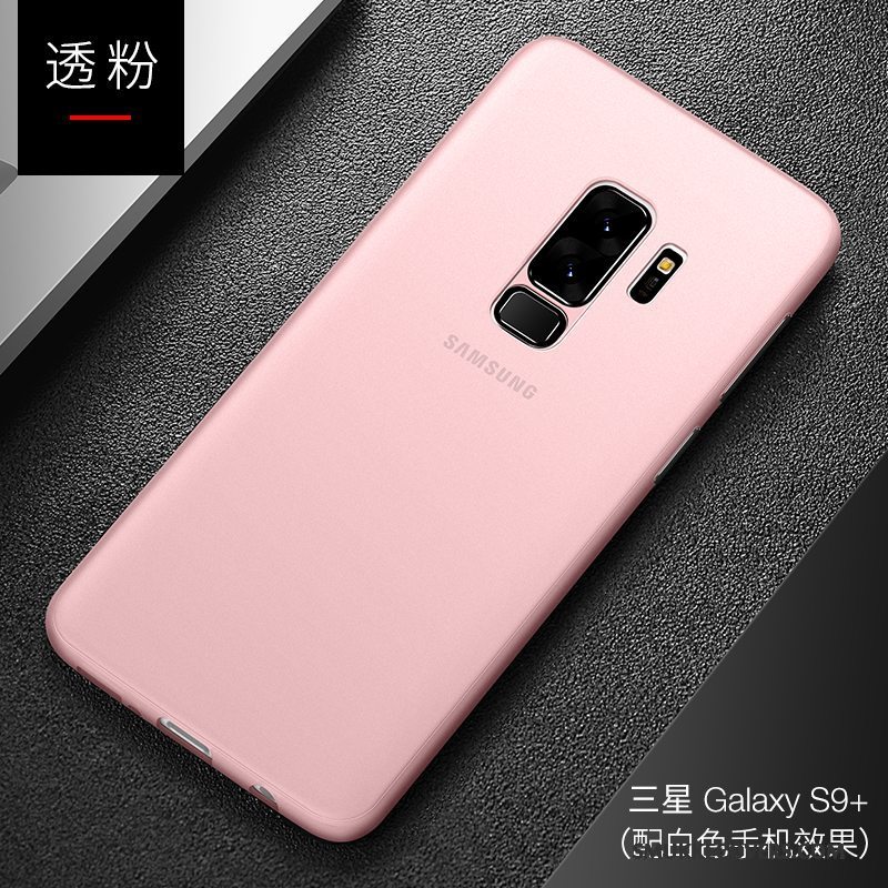 Etui Samsung Galaxy S9+ Tasker Trendy Hård, Cover Samsung Galaxy S9+ Beskyttelse Ny Hvid