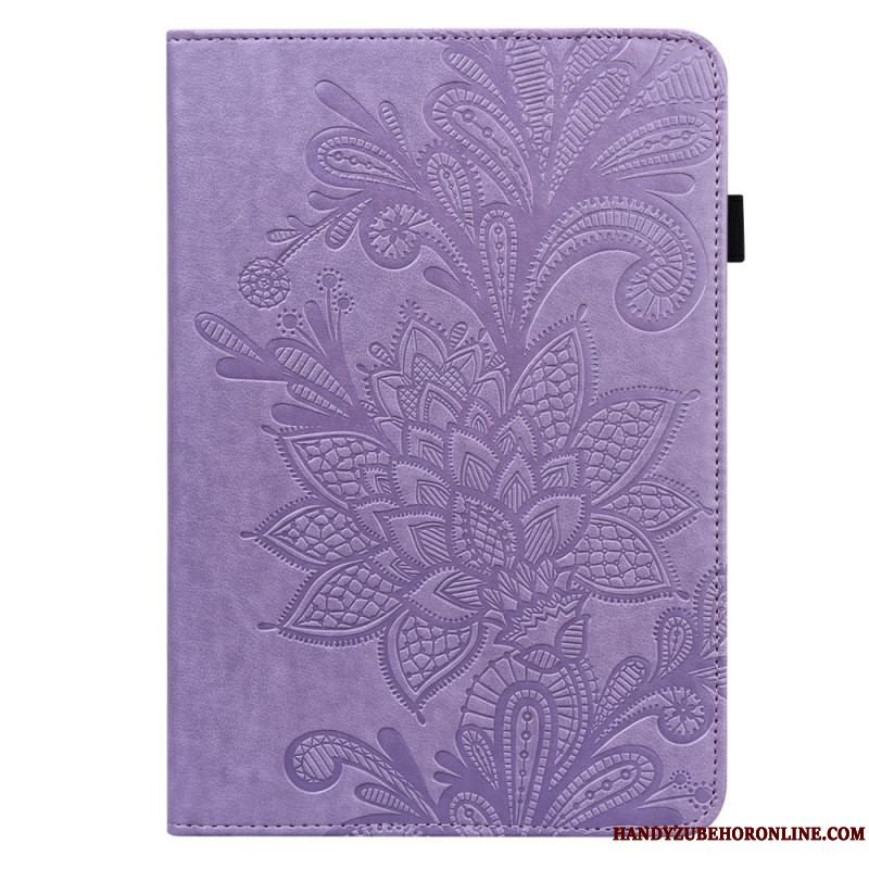 Etui Samsung Galaxy Tab A8 (2021) Blomsterdesign