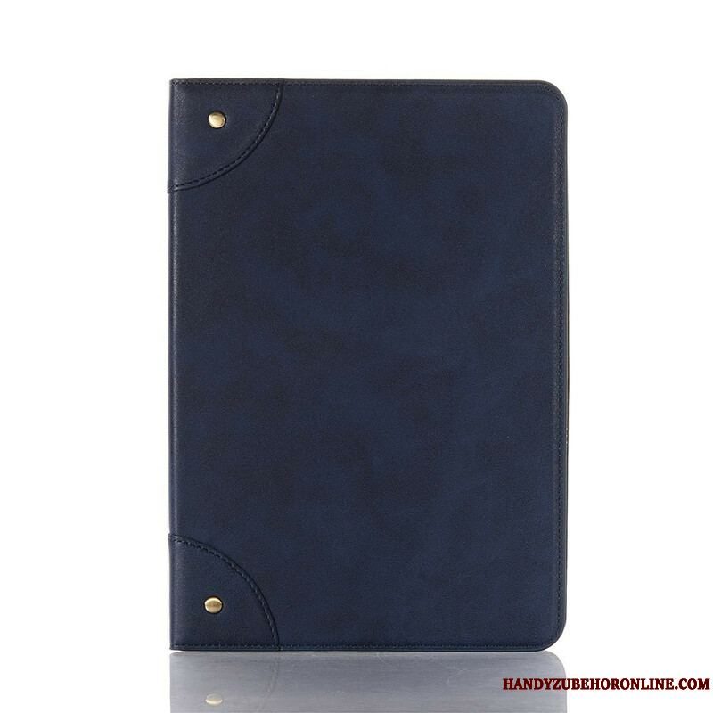 Etui Samsung Galaxy Tab S8 Plus / Tab S7 Plus Vintage Nitter I Imiteret Læder