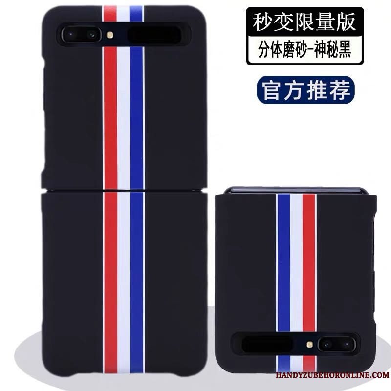 Etui Samsung Z Flip Beskyttelse Ny Nubuck, Cover Samsung Z Flip Tynd Bagdæksel