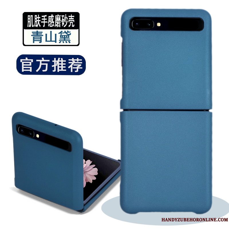 Etui Samsung Z Flip Beskyttelse Ny Nubuck, Cover Samsung Z Flip Tynd Bagdæksel