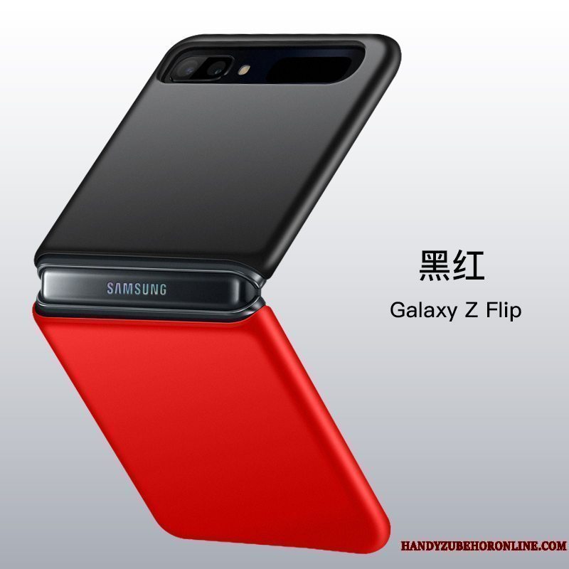 Etui Samsung Z Flip Silikone Grøn Gennemsigtig, Cover Samsung Z Flip Tasker Anti-fald Telefon