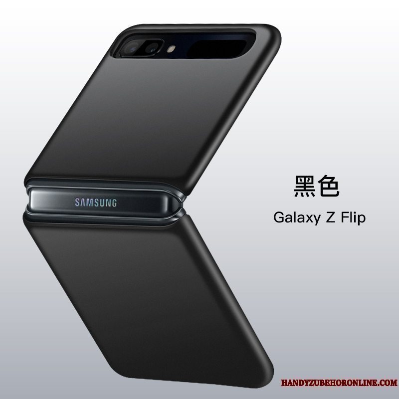 Etui Samsung Z Flip Silikone Grøn Gennemsigtig, Cover Samsung Z Flip Tasker Anti-fald Telefon