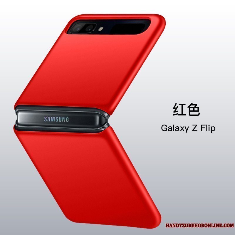 Etui Samsung Z Flip Silikone Grøn Gennemsigtig, Cover Samsung Z Flip Tasker Anti-fald Telefon