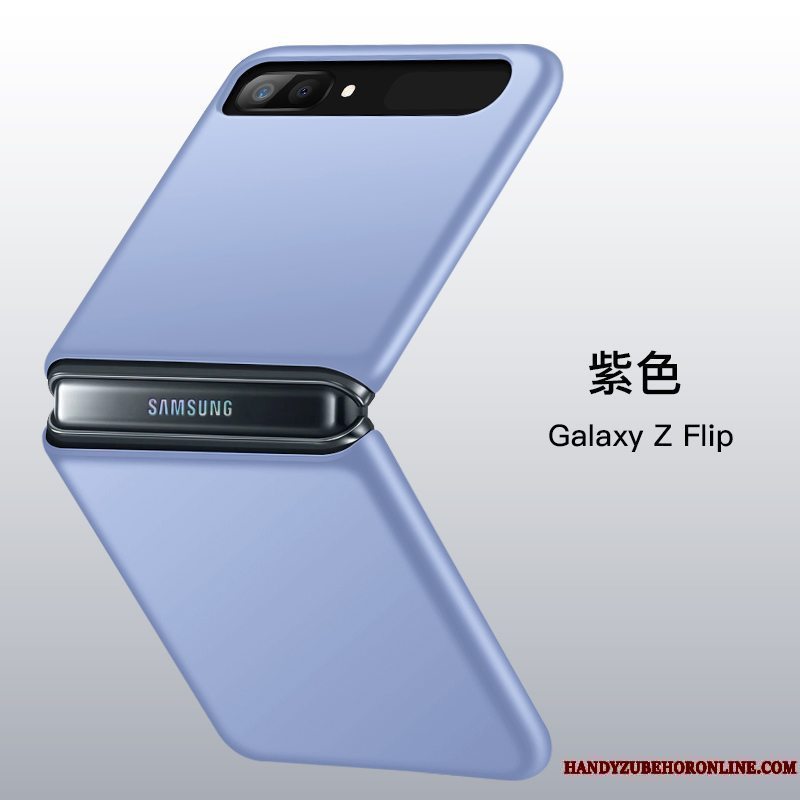 Etui Samsung Z Flip Silikone Grøn Gennemsigtig, Cover Samsung Z Flip Tasker Anti-fald Telefon