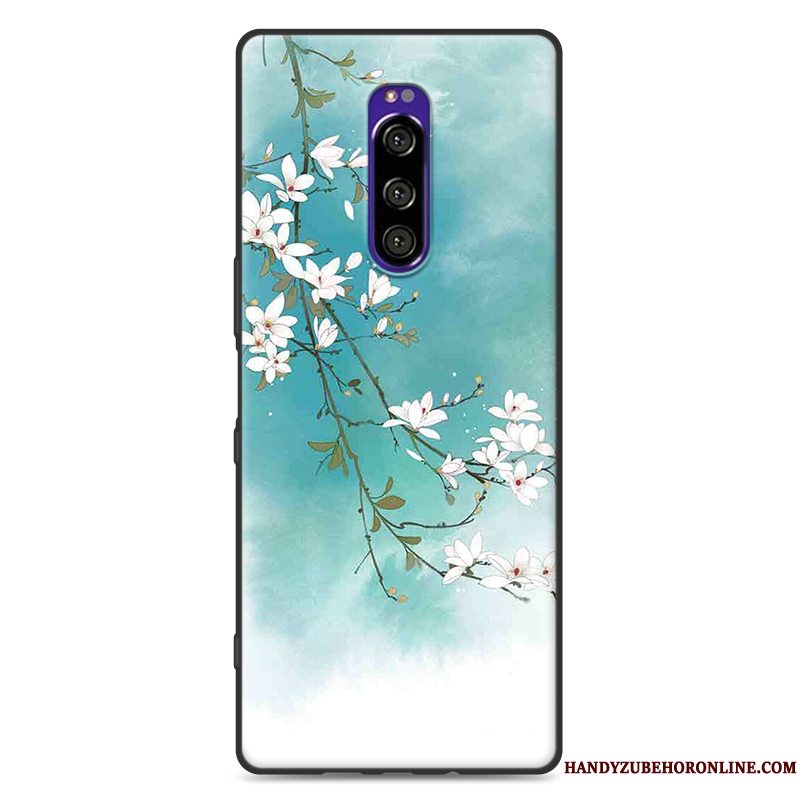 Etui Sony Xperia 1 Beskyttelse Telefonvind, Cover Sony Xperia 1 Blød Grøn Ny