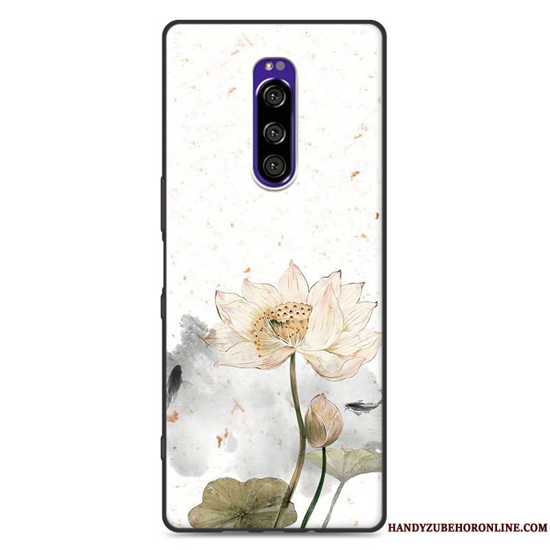 Etui Sony Xperia 1 Beskyttelse Telefonvind, Cover Sony Xperia 1 Blød Grøn Ny