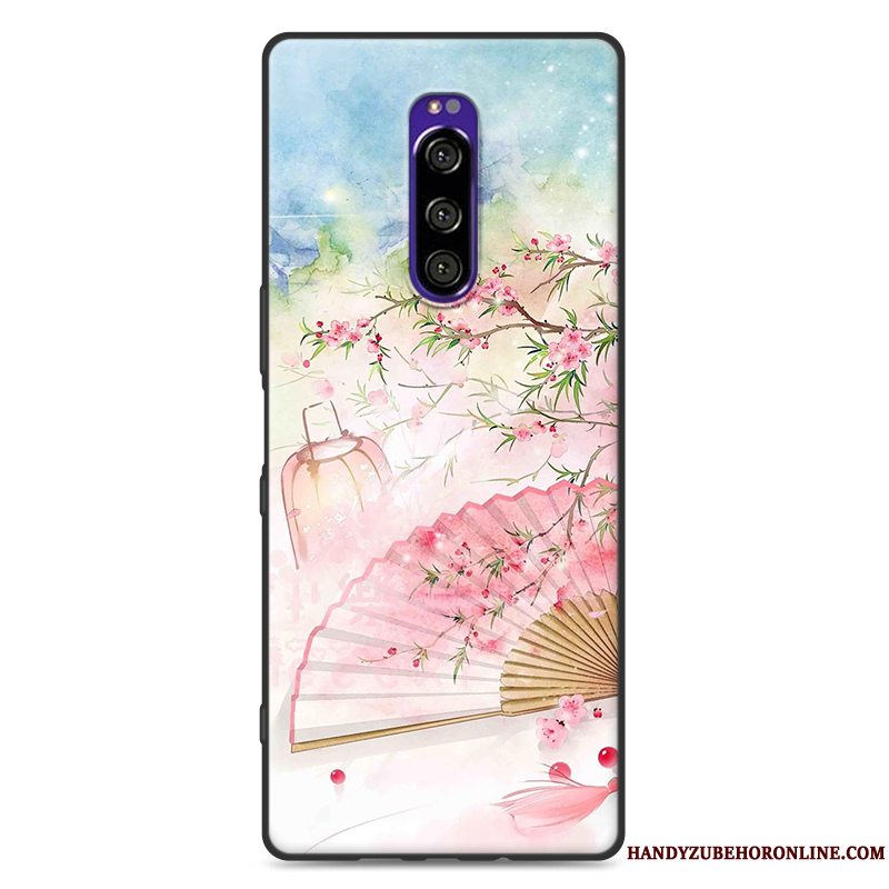 Etui Sony Xperia 1 Beskyttelse Telefonvind, Cover Sony Xperia 1 Blød Grøn Ny