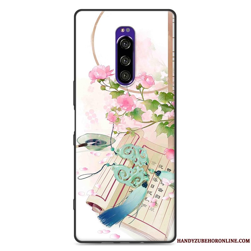 Etui Sony Xperia 1 Beskyttelse Telefonvind, Cover Sony Xperia 1 Blød Grøn Ny