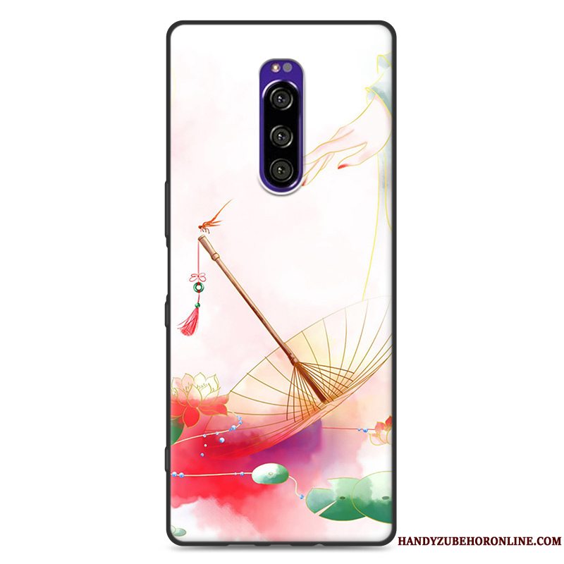 Etui Sony Xperia 1 Beskyttelse Telefonvind, Cover Sony Xperia 1 Blød Grøn Ny