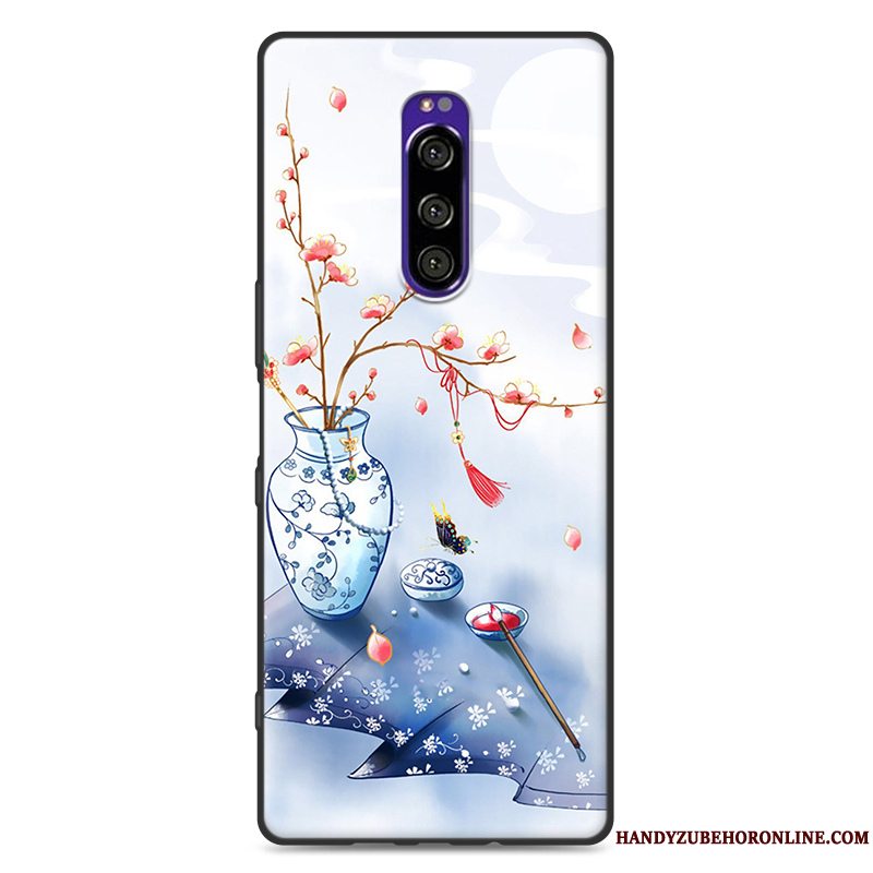 Etui Sony Xperia 1 Beskyttelse Telefonvind, Cover Sony Xperia 1 Blød Grøn Ny