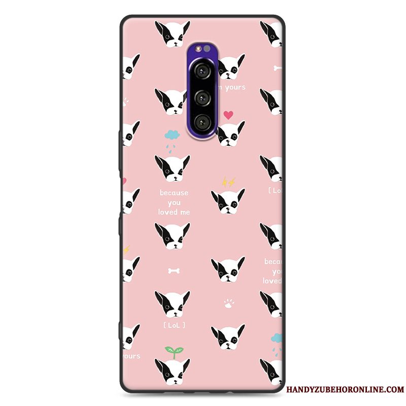 Etui Sony Xperia 1 Blød Trendy Nubuck, Cover Sony Xperia 1 Silikone Smuk Telefon