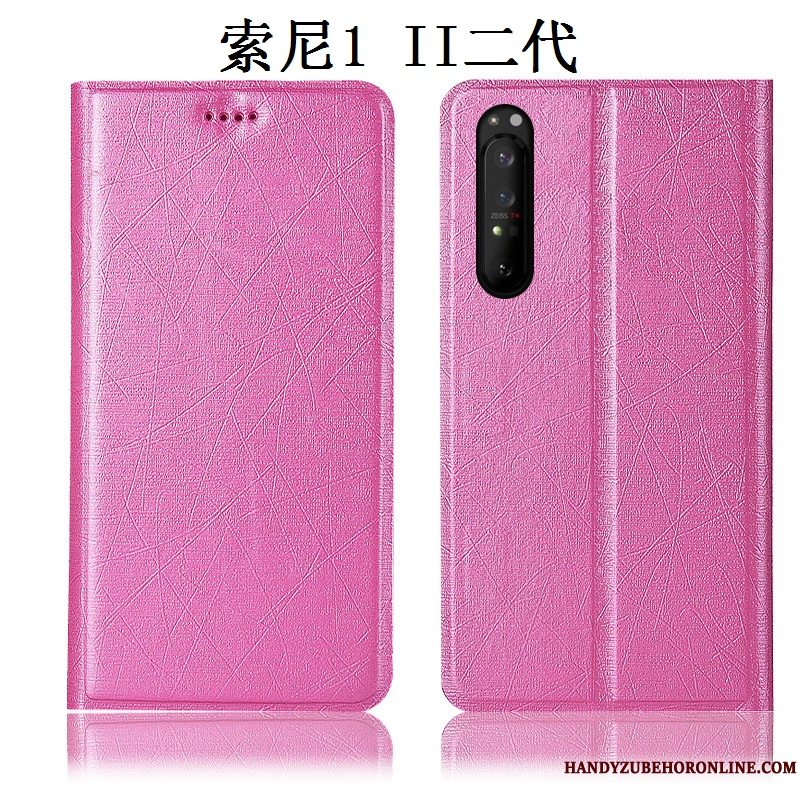 Etui Sony Xperia 1 Ii Beskyttelse Silke Anti-fald, Cover Sony Xperia 1 Ii Tasker Telefonrød