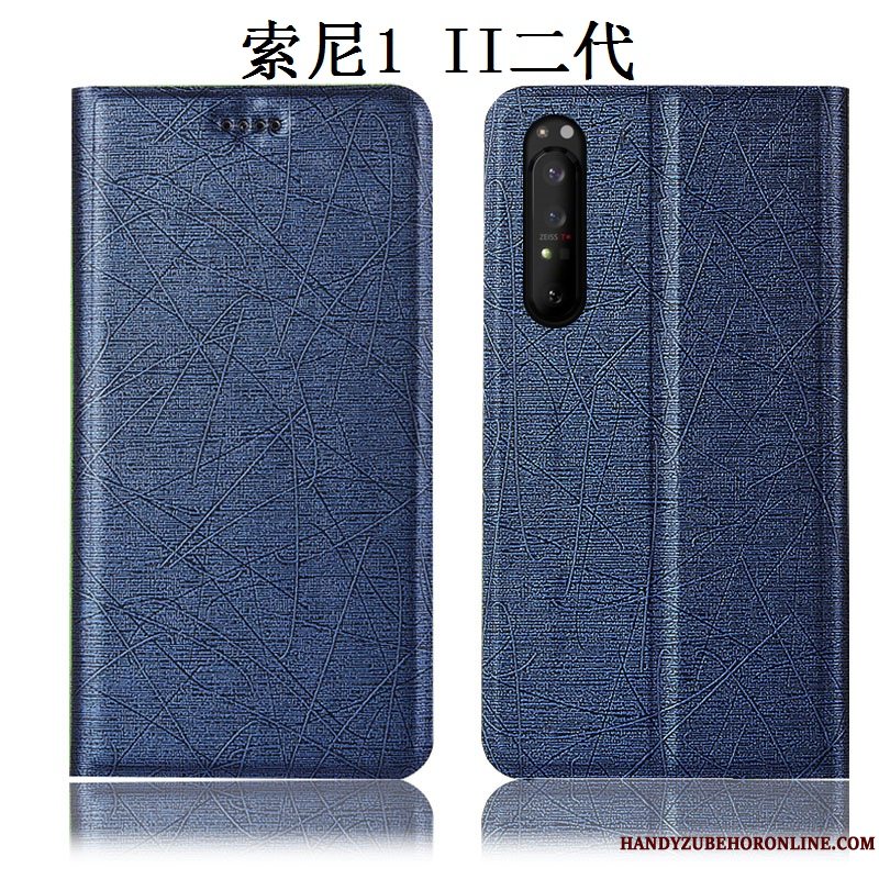 Etui Sony Xperia 1 Ii Beskyttelse Silke Anti-fald, Cover Sony Xperia 1 Ii Tasker Telefonrød