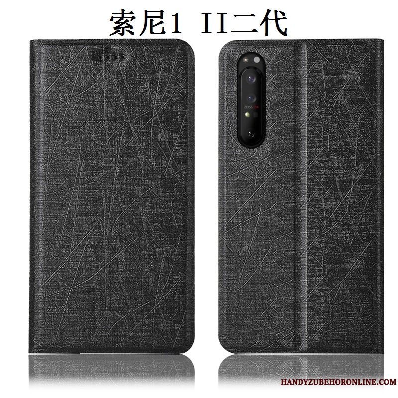 Etui Sony Xperia 1 Ii Beskyttelse Silke Anti-fald, Cover Sony Xperia 1 Ii Tasker Telefonrød