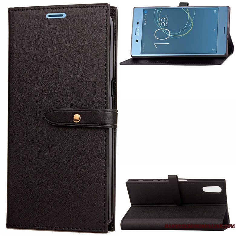 Etui Sony Xperia 1 Silikone Dyb Farve Anti-fald, Cover Sony Xperia 1 Tasker