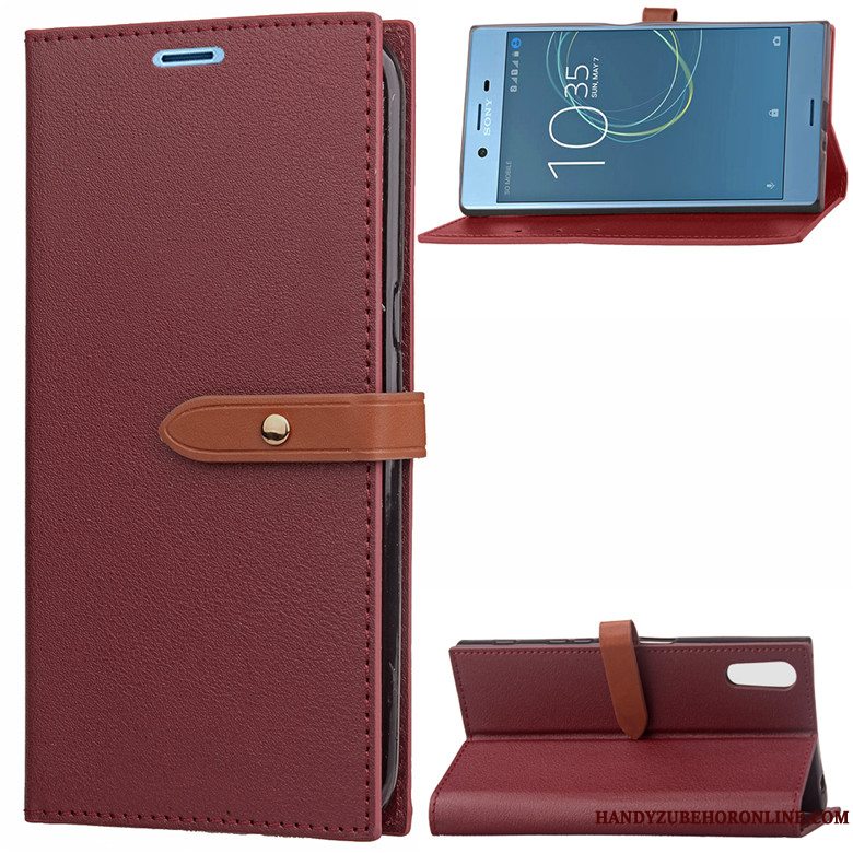 Etui Sony Xperia 1 Silikone Dyb Farve Anti-fald, Cover Sony Xperia 1 Tasker