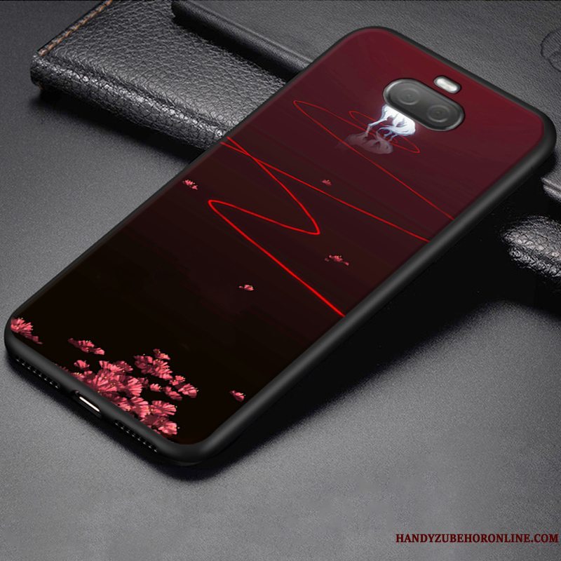 Etui Sony Xperia 10 Cartoon Anti-fald Trend, Cover Sony Xperia 10 Silikone Telefonaf Personlighed