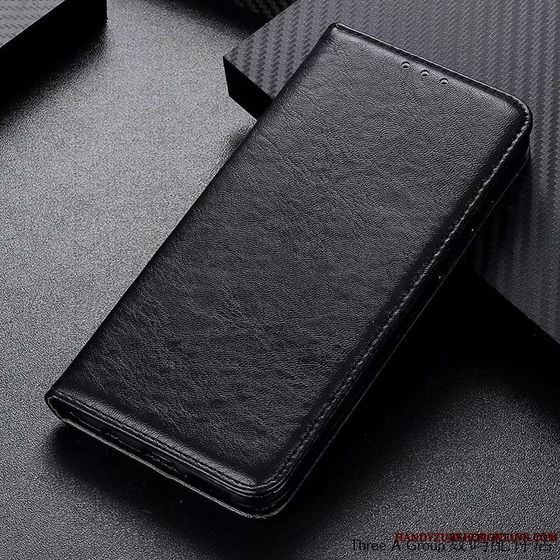 Etui Sony Xperia 10 Ii Beskyttelse Simple Business, Cover Sony Xperia 10 Ii Folio Rød Anti-fald