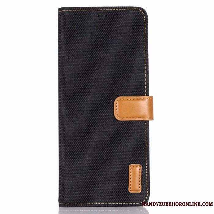 Etui Sony Xperia 10 Ii Læder Sort, Cover Sony Xperia 10 Ii Folio