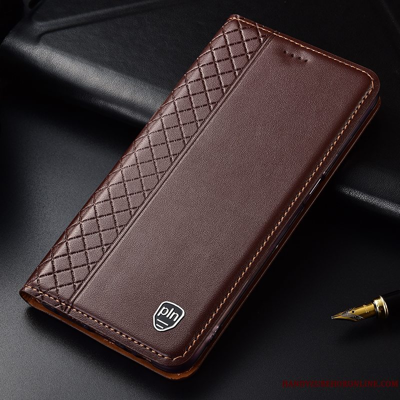 Etui Sony Xperia 10 Plus Beskyttelse High End Anti-fald, Cover Sony Xperia 10 Plus Læder Telefongul