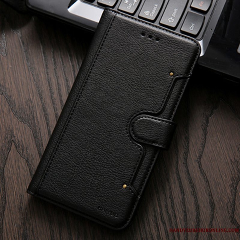 Etui Sony Xperia 10 Plus Beskyttelse Kort Telefon, Cover Sony Xperia 10 Plus Læder Anti-fald