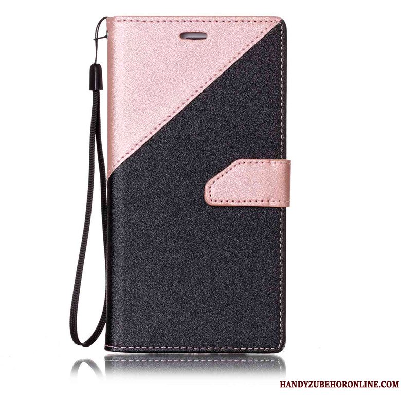 Etui Sony Xperia 10 Plus Beskyttelse Telefonanti-fald, Cover Sony Xperia 10 Plus Læder Nubuck Dyb Farve