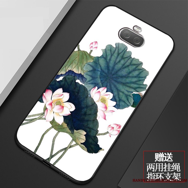 Etui Sony Xperia 10 Plus Blød Blomster Lille Sektion, Cover Sony Xperia 10 Plus Silikone Telefonlyserød