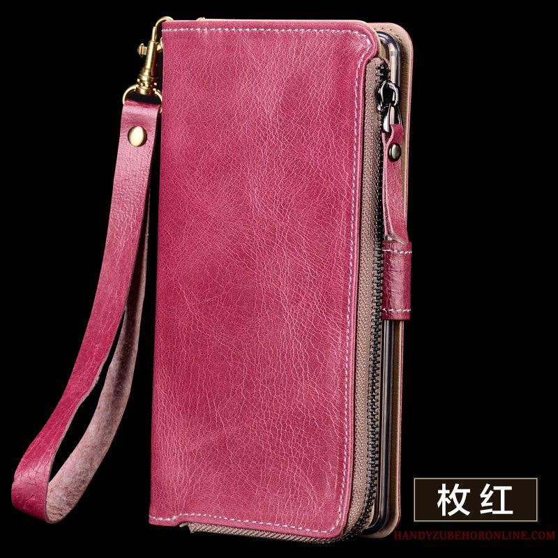 Etui Sony Xperia 10 Plus Læder Anti-fald Telefon, Cover Sony Xperia 10 Plus Folio Sort