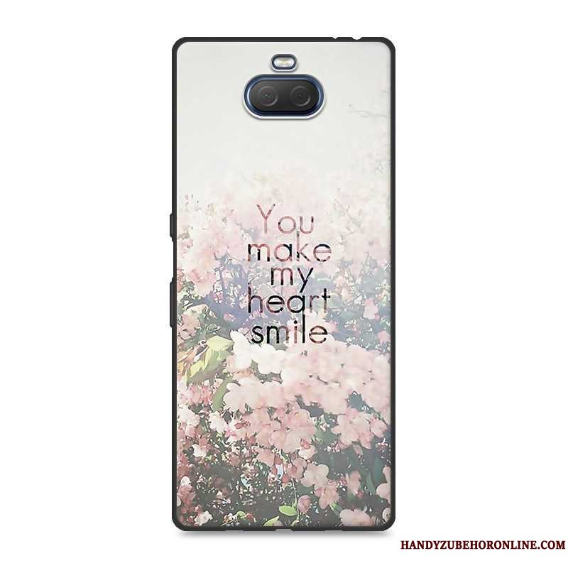 Etui Sony Xperia 10 Plus Tasker Gul Trend, Cover Sony Xperia 10 Plus Blød Telefonanti-fald