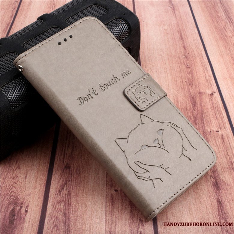 Etui Sony Xperia 5 Beskyttelse Anti-fald Rød, Cover Sony Xperia 5 Folio Telefon