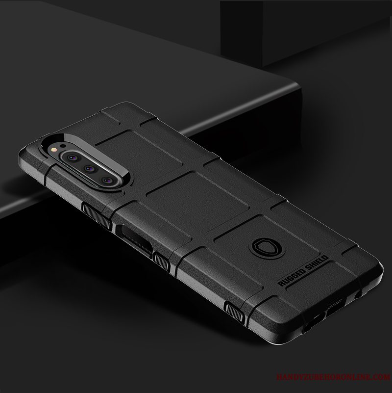 Etui Sony Xperia 5 Blød Tykke Anti-fald, Cover Sony Xperia 5 Silikone Trendy Mønster