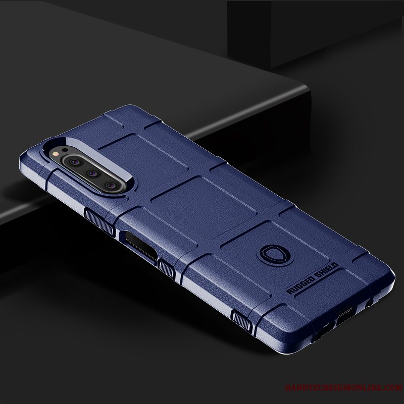 Etui Sony Xperia 5 Blød Tykke Anti-fald, Cover Sony Xperia 5 Silikone Trendy Mønster