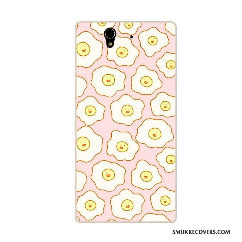 Etui Sony Xperia C4 Tasker Lyserød Anti-fald, Cover Sony Xperia C4 Cartoon Telefon