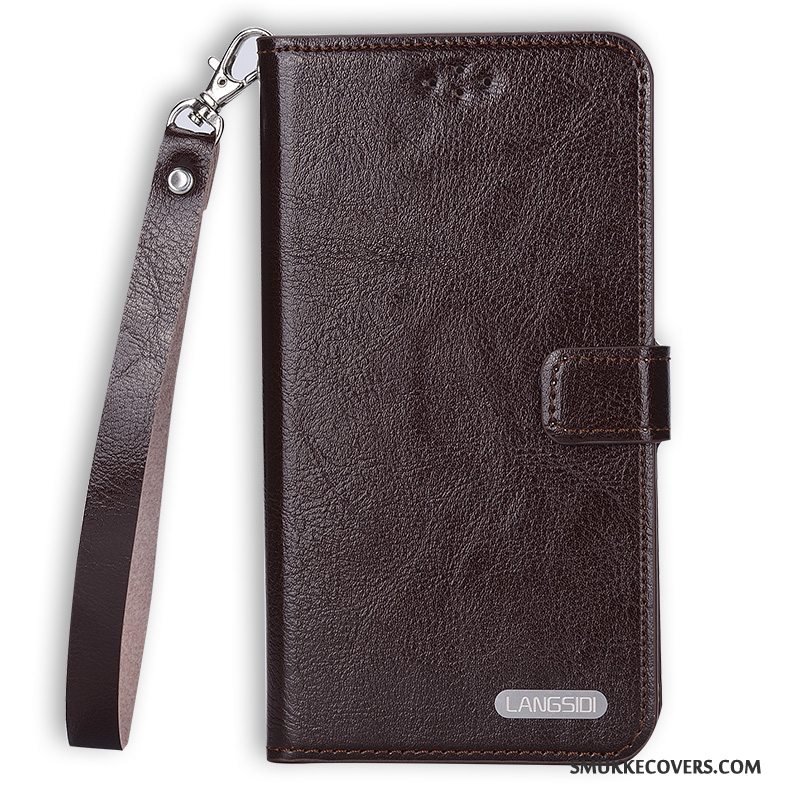 Etui Sony Xperia C5 Ultra Dual Beskyttelse Hård Rød, Cover Sony Xperia C5 Ultra Dual Læder Telefon