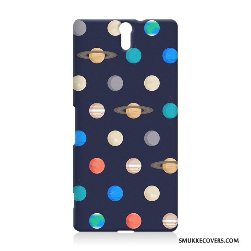 Etui Sony Xperia C5 Ultra Dual Beskyttelse Telefonsort, Cover Sony Xperia C5 Ultra Dual Cartoon Trend Hård