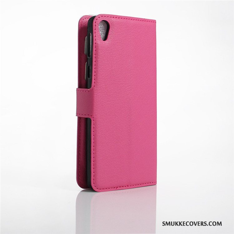 Etui Sony Xperia E5 Tegnebog Lyse Telefon, Cover Sony Xperia E5 Folio Lilla