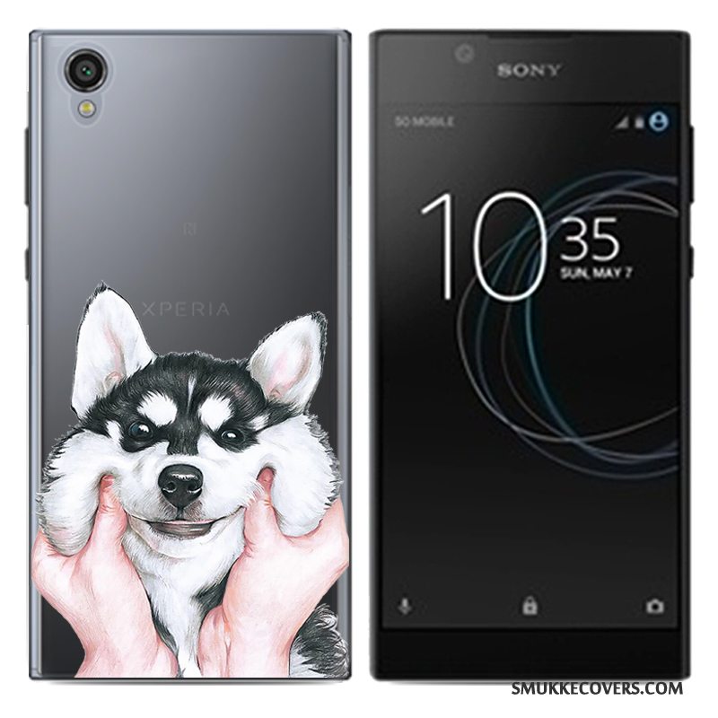 Etui Sony Xperia L1 Blød Tynd Trend, Cover Sony Xperia L1 Beskyttelse Pu Telefon