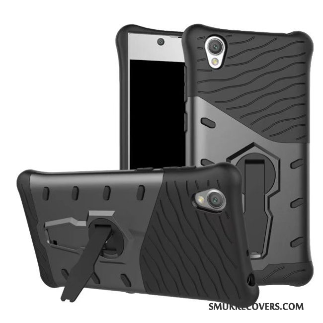 Etui Sony Xperia L1 Farve Nubuck Anti-fald, Cover Sony Xperia L1 Support Telefon