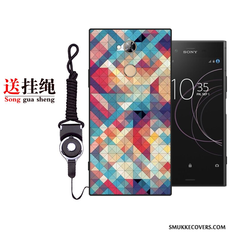 Etui Sony Xperia L2 Beskyttelse Grå Telefon, Cover Sony Xperia L2 Silikone Af Personlighed Anti-fald