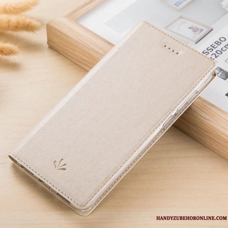 Etui Sony Xperia L3 Tasker Telefonanti-fald, Cover Sony Xperia L3 Læder Klud Kort