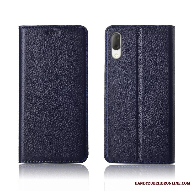 Etui Sony Xperia L3 Tasker Telefonlitchi, Cover Sony Xperia L3 Silikone Nubuck Ny