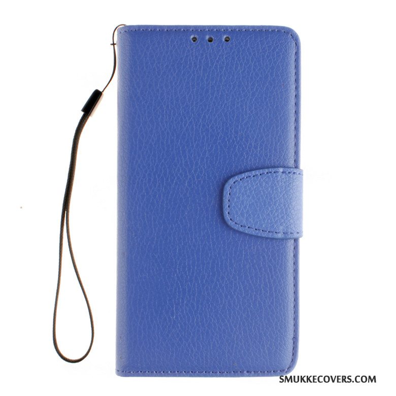 Etui Sony Xperia M5 Dual Læder Anti-fald Telefon, Cover Sony Xperia M5 Dual Blød Lilla