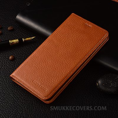 Etui Sony Xperia M5 Dual Læder Telefonanti-fald, Cover Sony Xperia M5 Dual Folio Brun Business