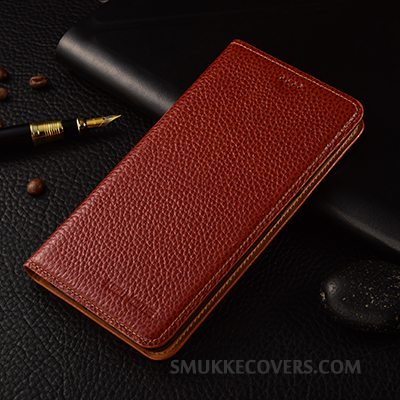 Etui Sony Xperia M5 Dual Læder Telefonanti-fald, Cover Sony Xperia M5 Dual Folio Brun Business