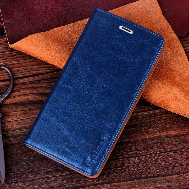 Etui Sony Xperia T2 Læder Guld, Cover Sony Xperia T2 Beskyttelse