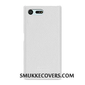 Etui Sony Xperia X Compact Læder Telefongrøn, Cover Sony Xperia X Compact Beskyttelse Skridsikre